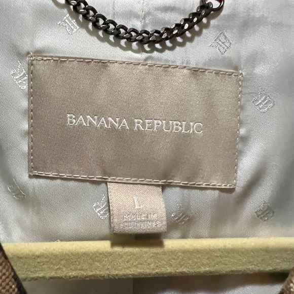 Banana Republic animal print topper coat. - Picture 4 of 5